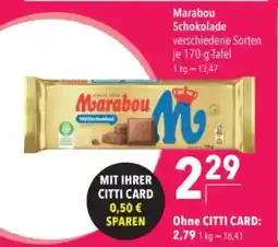 Citti Marabou Schokolade tilbud
