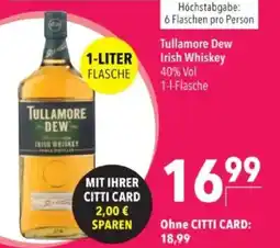 Citti Tullamore Dew Irish Whiskey tilbud