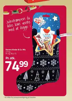 Fleggaard Ferrero kinder & co. mix tilbud