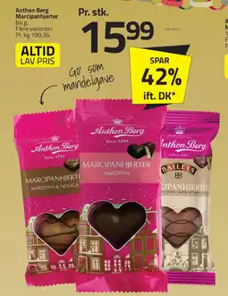 Fleggaard ANTHON BERG Marcipanhjerter tilbud