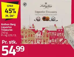 Fleggaard ANTHON BERG Liquorice treasures tilbud