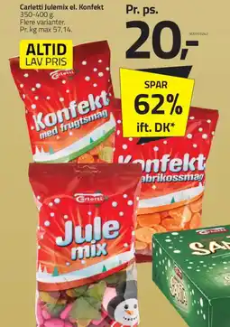 Fleggaard CARLETTI Julemix el. konfekt tilbud