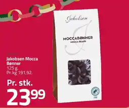 Fleggaard JAKOBSEN Mocca bønner tilbud