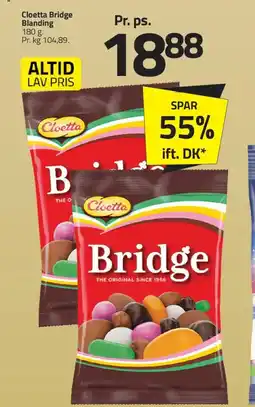 Fleggaard CLOETTA Bridge blanding tilbud
