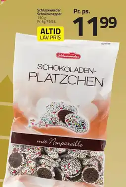 Fleggaard Schluckwerder schokoknapper tilbud