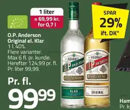 Fleggaard O.p. anderson original el. klar tilbud