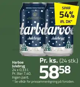 Fleggaard HARBOE Julebryg tilbud