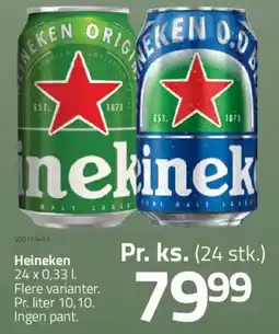 Fleggaard Heineken tilbud
