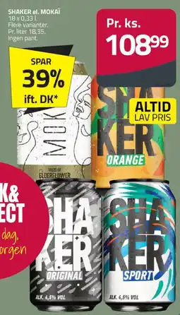 Fleggaard Shaker el. mokaï tilbud