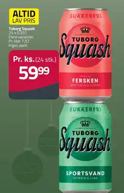 Fleggaard TUBORG Squash tilbud