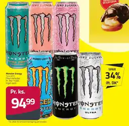 Fleggaard MONSTER Energy tilbud