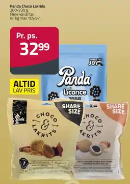 Fleggaard Panda choco lakrid's tilbud