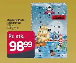 Fleggaard SKIPPER'S PIPES Julekalender tilbud