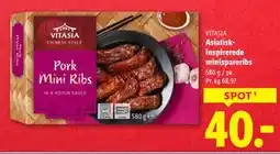 Lidl Asiatiskinspirerede minispareribs, DKK 40 tilbud