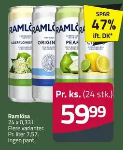 Fleggaard Ramlösa, DKK 59.99 tilbud