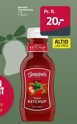 Fleggaard Beauvais Tomatketchup, DKK 20 tilbud