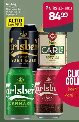 Fleggaard Carlsberg, DKK 84.99 tilbud