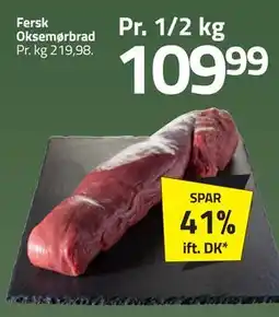 Fleggaard Fersk Oksemørbrad, DKK 109.99 tilbud