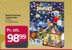 Fleggaard Nestlé Smarties Julekalender, DKK 98.99 tilbud