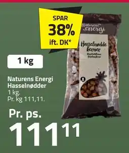 Fleggaard Naturens Energi Hasselnødder, DKK 111.11 tilbud