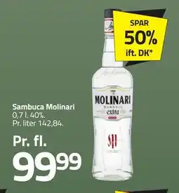 Fleggaard Sambuca Molinari, DKK 99.99 tilbud