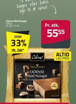 Fleggaard Odense Blød Nougat, DKK 55.55 tilbud