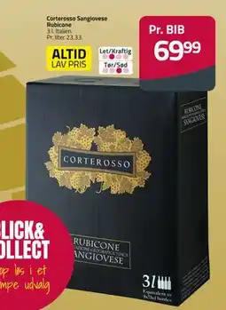 Fleggaard Corterosso Sangiovese Rubicone, DKK 69.99 tilbud