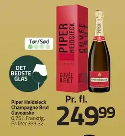 Fleggaard Piper Heidsieck Champagne Brut Gaveæske, DKK 249.99 tilbud