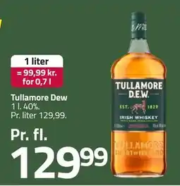 Fleggaard Tullamore Dew, DKK 129.99 tilbud