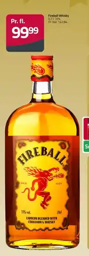 Fleggaard Fireball Whisky, DKK 99.99 tilbud
