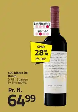 Fleggaard 409 Ribera Del Duero, DKK 64.99 tilbud