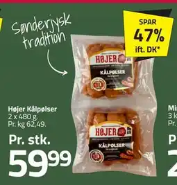 Fleggaard Højer Kålpølser, DKK 59.99 tilbud