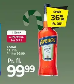 Fleggaard Aperol, DKK 99.99 tilbud