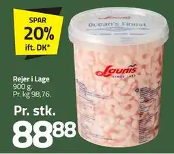 Fleggaard Rejer i Lage, DKK 88.88 tilbud