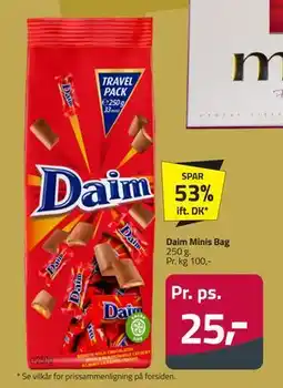 Fleggaard Daim Minis Bag, DKK 25 tilbud