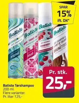 Fleggaard Batiste Tørshampoo, DKK 25 tilbud