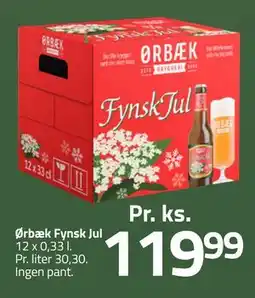 Fleggaard Ørbæk Fynsk Jul, DKK 119.99 tilbud