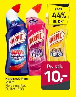 Fleggaard Harpic WC-Rens, DKK 10 tilbud