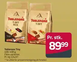 Fleggaard Toblerone Tiny, DKK 89.99 tilbud