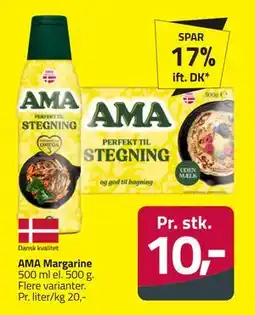 Fleggaard AMA Margarine, DKK 10 tilbud