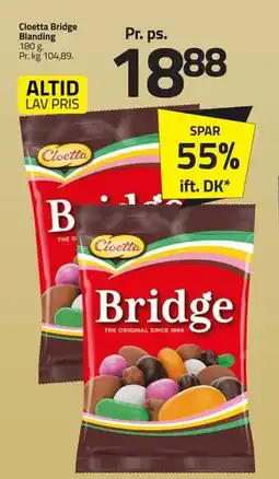 Fleggaard Cloetta Bridge Blanding, DKK 18.88 tilbud