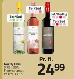 Fleggaard Grizzly Falls, DKK 24.99 tilbud