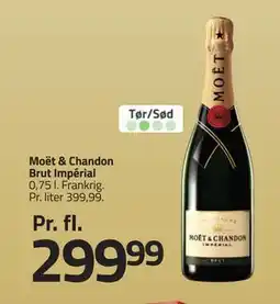 Fleggaard Moët & Chandon Brut Impérial, DKK 299.99 tilbud