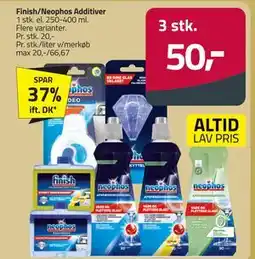 Fleggaard Finish/Neophos Additiver, DKK 50 tilbud