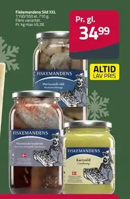 Fleggaard Fiskemandens Sild XXL, DKK 34.99 tilbud
