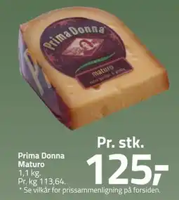 Fleggaard Prima Donna Maturo, DKK 125 tilbud