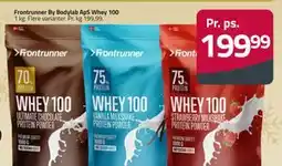 Fleggaard Frontrunner By Bodylab ApS Whey 100, DKK 199.99 tilbud