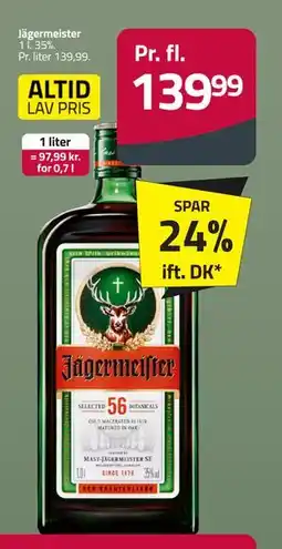 Fleggaard Jägermeister, DKK 139.99 tilbud