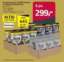 Fleggaard Opvasketabs ALL-IN-ONE Quantum el. Ultimate/Ultimate Plus, DKK 299 tilbud