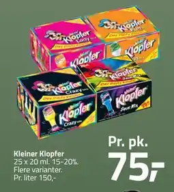 Fleggaard Kleiner Klopfer, DKK 75 tilbud